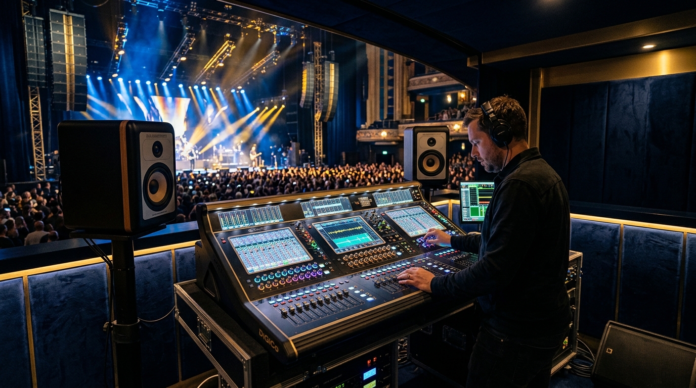 Digital Mixing Consoles and Line Arrays